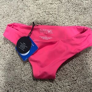NWT Brand New Native Swim Pink Bikini Bottoms